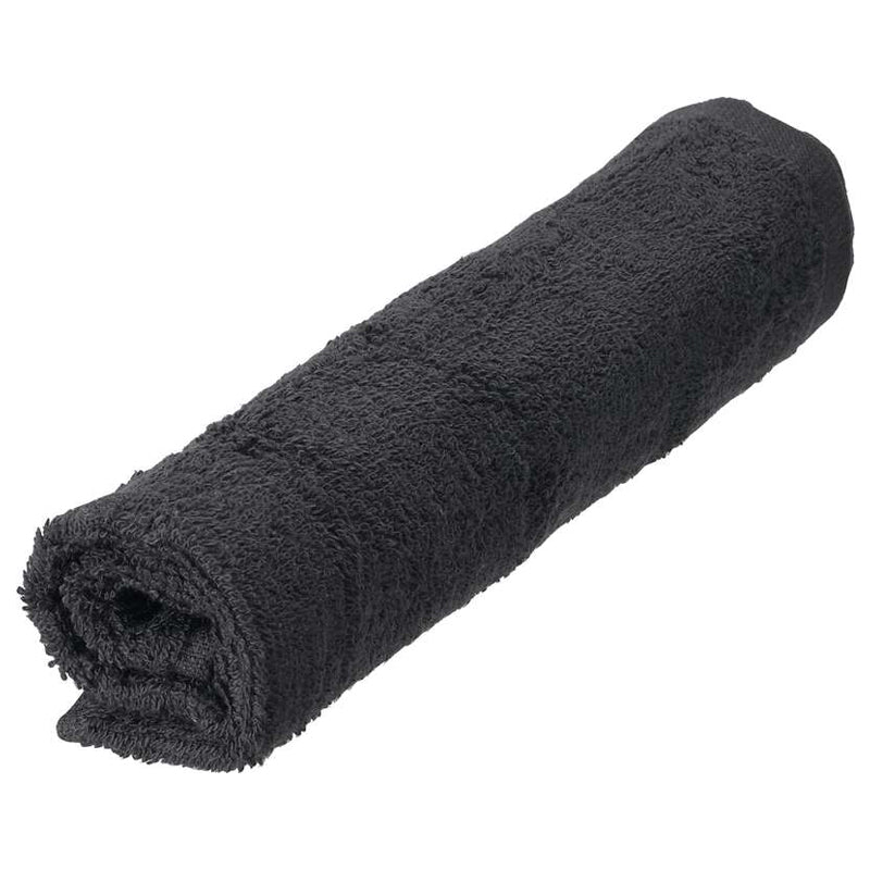 OB TUO Set Asciugamano In Cotone Nero 12pz 50x85cm