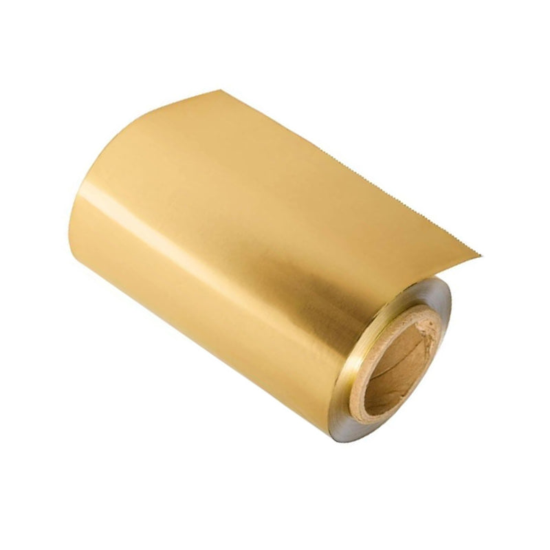 SIBEL Rotolo Di Foglio D'Alluminio 15µ Oro 12cmx100m
