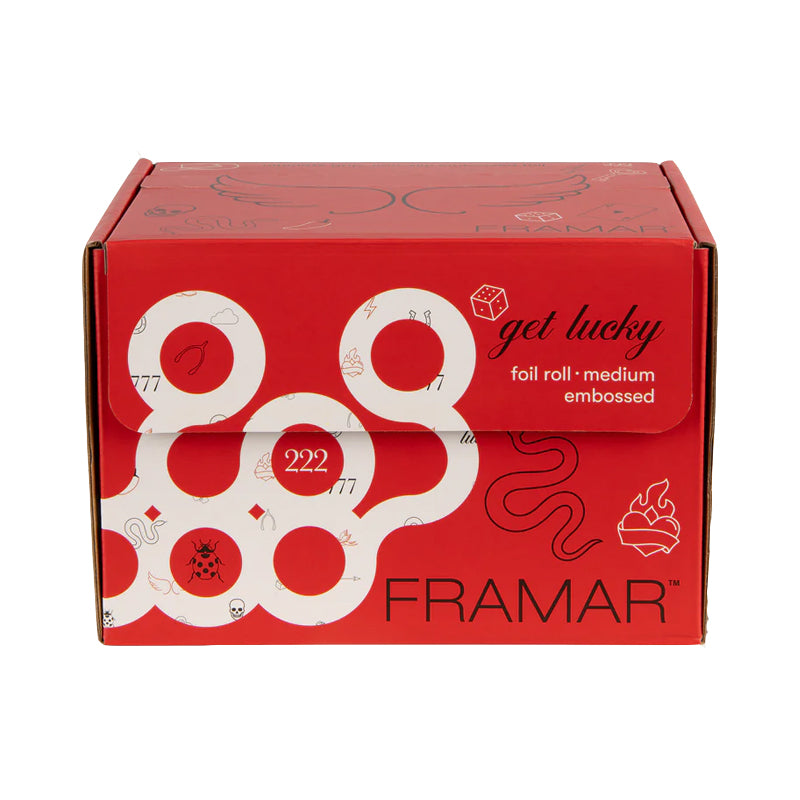FRAMAR Get Lucky Embossed Foil Roll Medium 97.5m