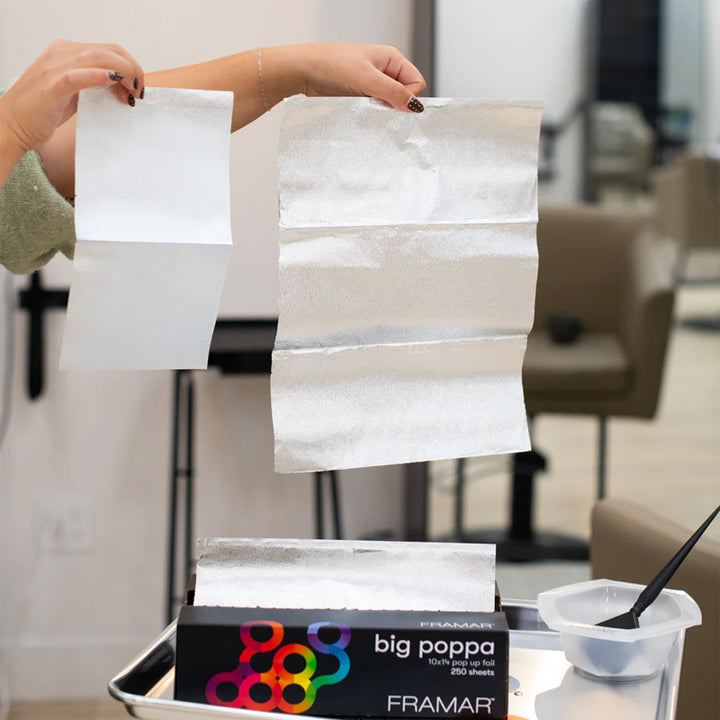 FRAMAR Big Poppa Pop Up Foil Silver 10x14cm 250 Fogli