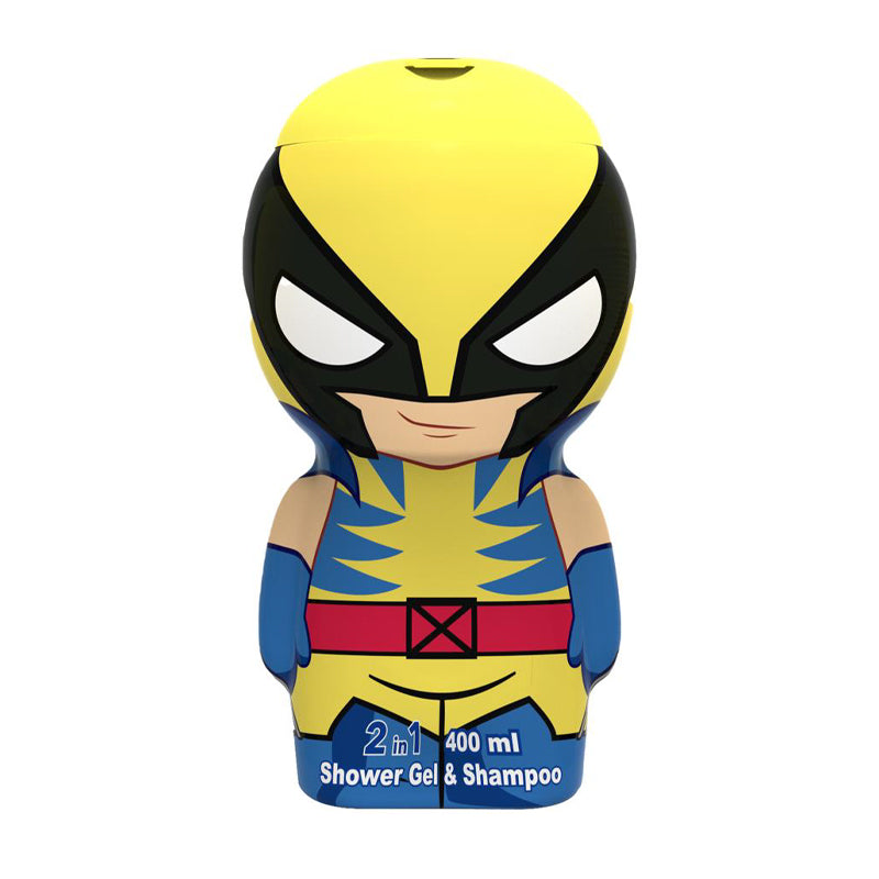 AIR VAL Marvel Wolverine Shower Gel & Shampoo 2 in 1 400ml