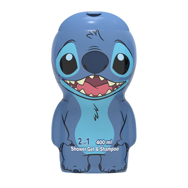 AIR VAL Disney Stitch Shower Gel & Shampoo 2 in 1 400ml