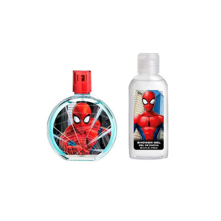 AIR VAL Set Marvel  Spiderman Shower Gel & Shampoo 100ml + Eau De Tiolette 100ml