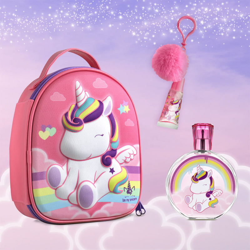 AIR VAL Set Eau My Unicorn De Toilette 100ml + Lip Gloss 7ml