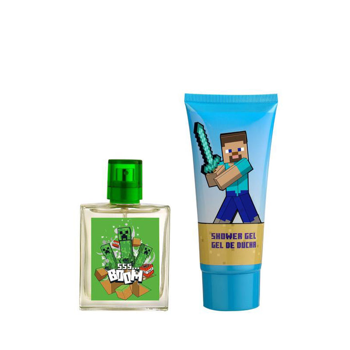 AIR VAL Set Minecraft Shower Gel 100ml + Eau De Toilette 50ml