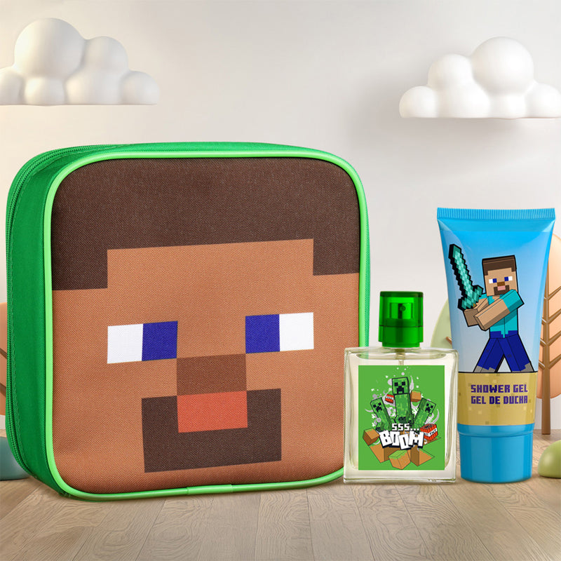 AIR VAL Set Minecraft Shower Gel 100ml + Eau De Toilette 50ml