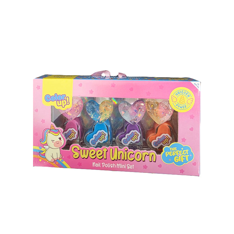 AIR VAL Set Color Up Unicorn Nail Polish Mini 5ml 4pz