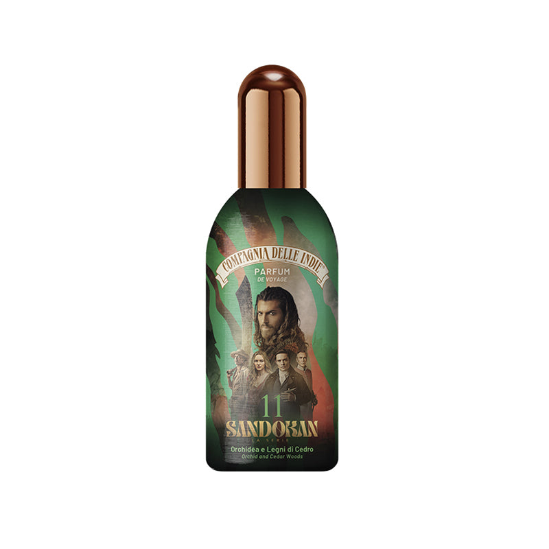 COMPAGNIA DELLE INDIE Sandokan Parfum 11 Orchidea E Legni di Cedro 100ml