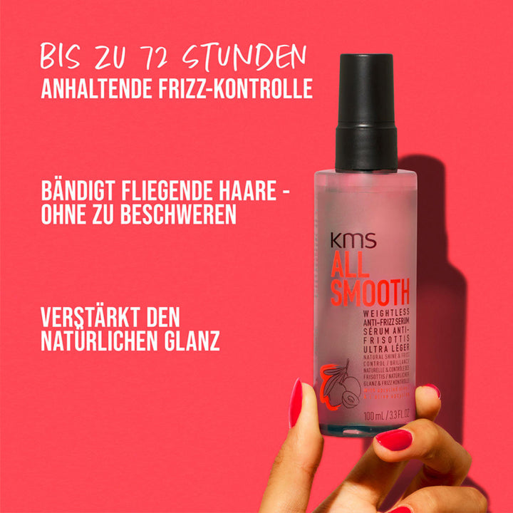 KMS All Smooth Weightless Anti Frizz Serum 100ml