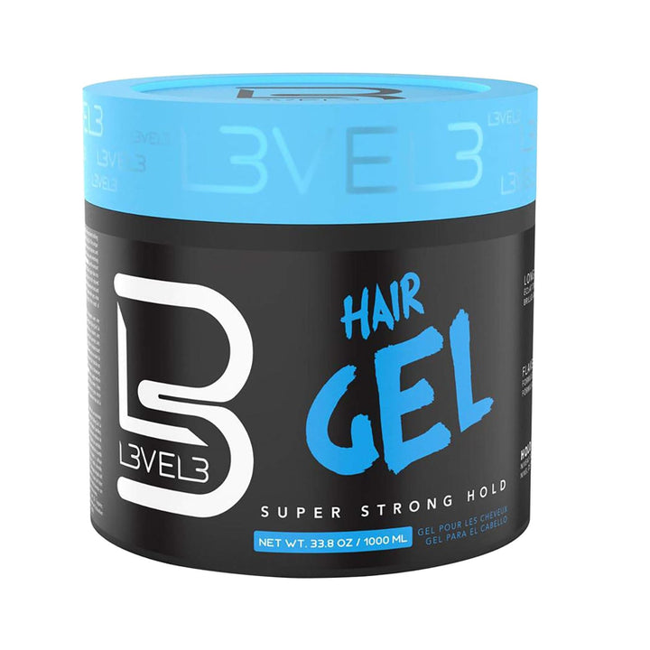 L3VEL3 Hair Styling Gel Super Strong Hold 1000ml