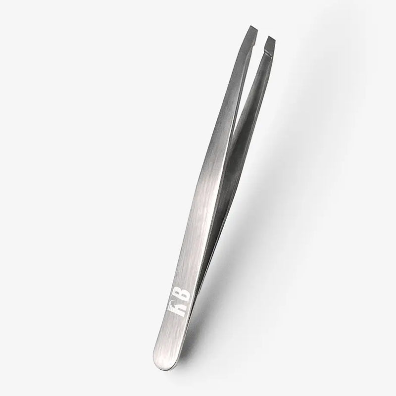 RYBELLA Precision Tweezers Pinzetta A Punta Obliqua