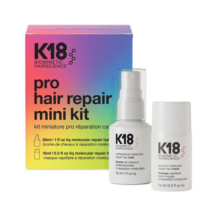 K18 Set Mini Professional Molecular Repair Hair Mist 300ml + Mask 15ml
