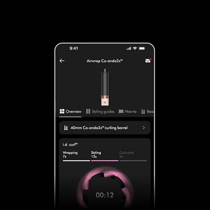 DYSON Airwrap Co-Anda2x Styler Asciugacapelli Ricci E Molto Ricci Cipria/Oro Rosa