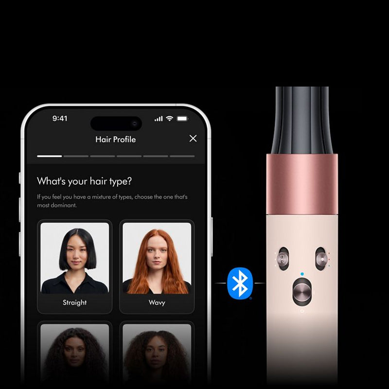 DYSON Airwrap I.D. Multi Styler Asciugacapelli Lisci E Ondulati Rosa Cipria/Oro Rosa