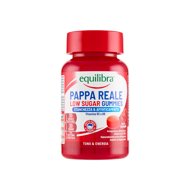 EQUILIBRA Pappa Reale Low Sugar Stanchezza & Affaticamento 30 Gummies 90g