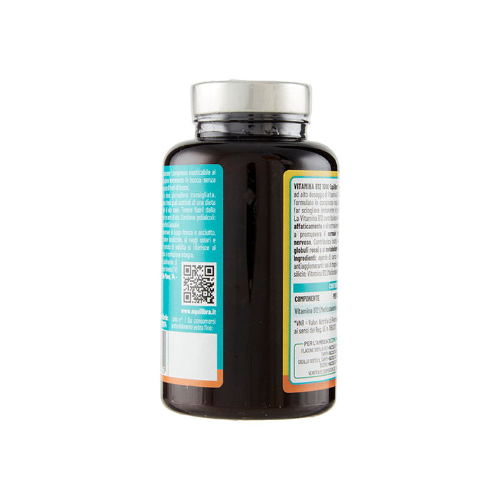 EQUILIBRA VITAMINA B12 1000 Energia Fisica & Mentale 180 Compresse Masticabili 72g