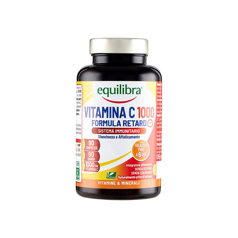 EQUILIBRA VITAMINA C 1000 Formula Retard Stanchezza & affaticamento 90 Compresse 135g