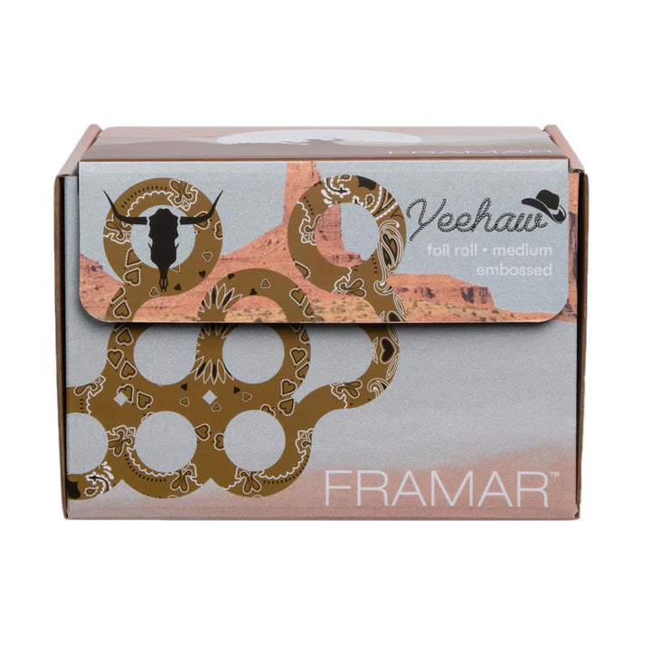 FRAMAR Yeehaw Embossed Foil Roll Medium 97.5m