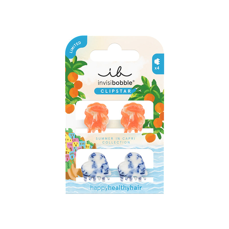 INVISIBOBBLE Clipstar S Mediterranean Mins 4pz