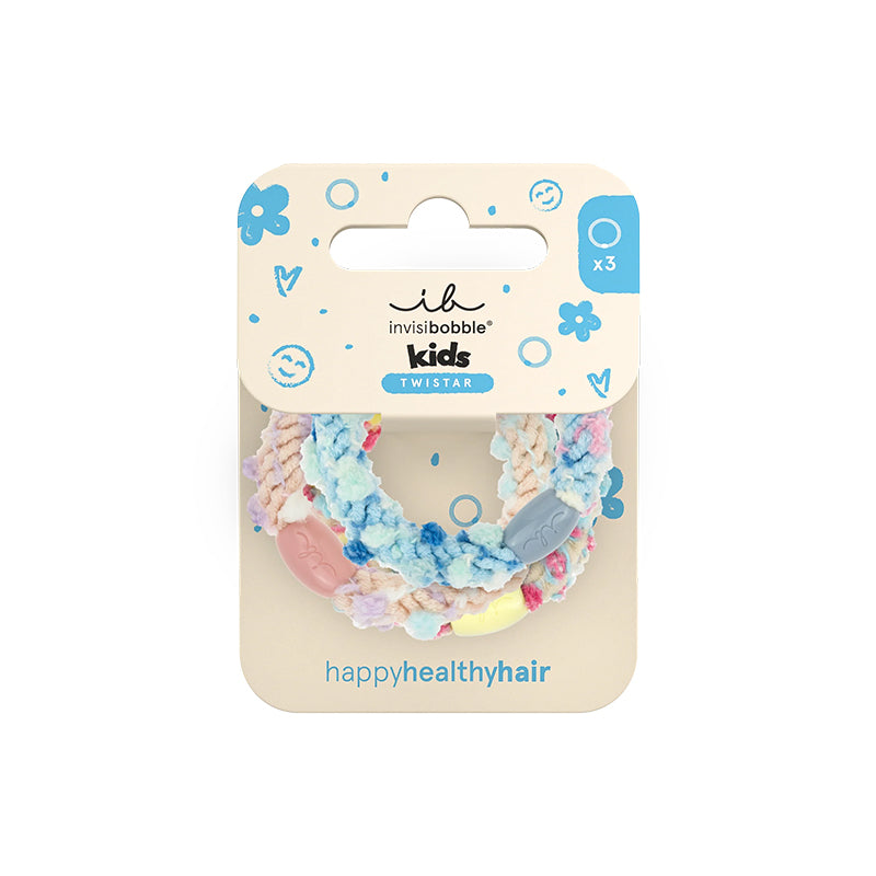 INVISIBOBBLE Kids Twistar Pom Pom Tie 3pz