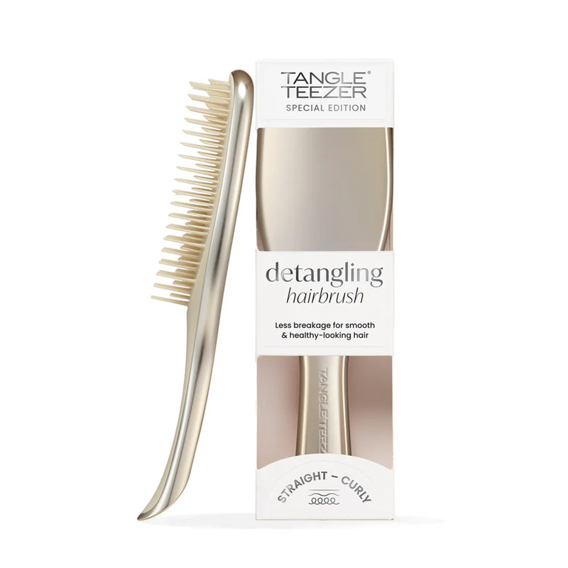 TANGLE TEEZER The Ultimate Detangler Straight-Curly Champagne gold