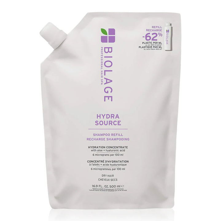 BIOLAGE Hydra Source Shampoo Refill 500ml