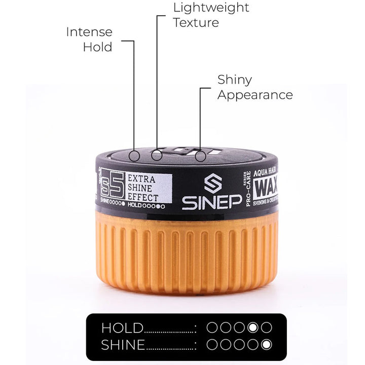 SINEP Aqua Hair Wax Gold Pro-Care S5 150ml