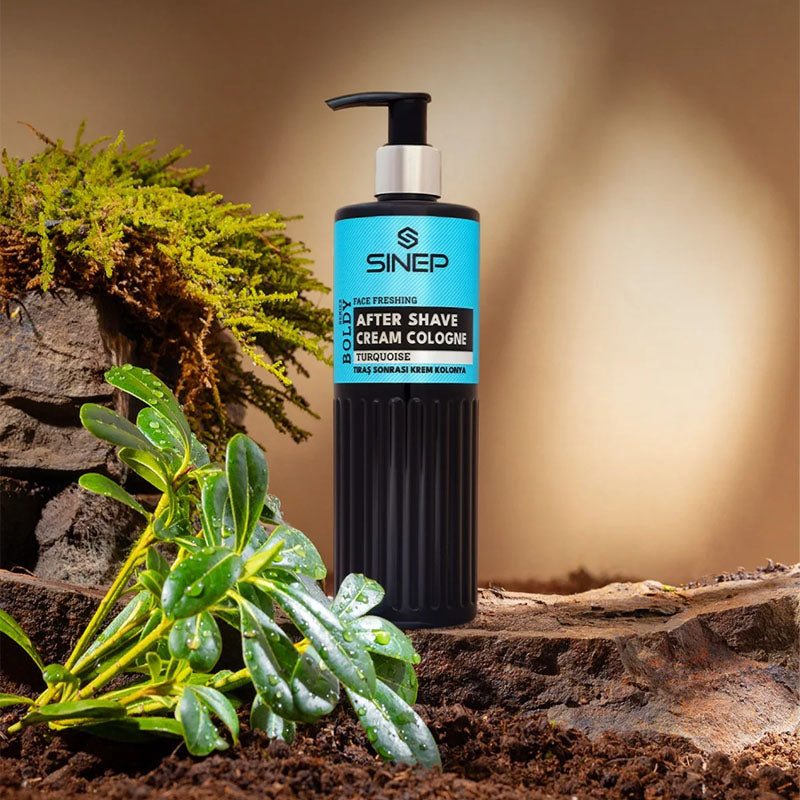 SINEP After Shave Cream Cologne Turquoise Boldy 400ml