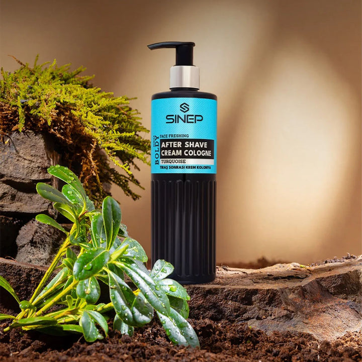 SINEP After Shave Cream Cologne Turquoise Boldy 400ml