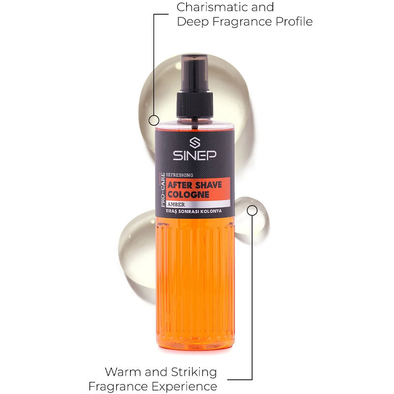 SINEP After Shave Cologne Amber Pro-Care 400ml