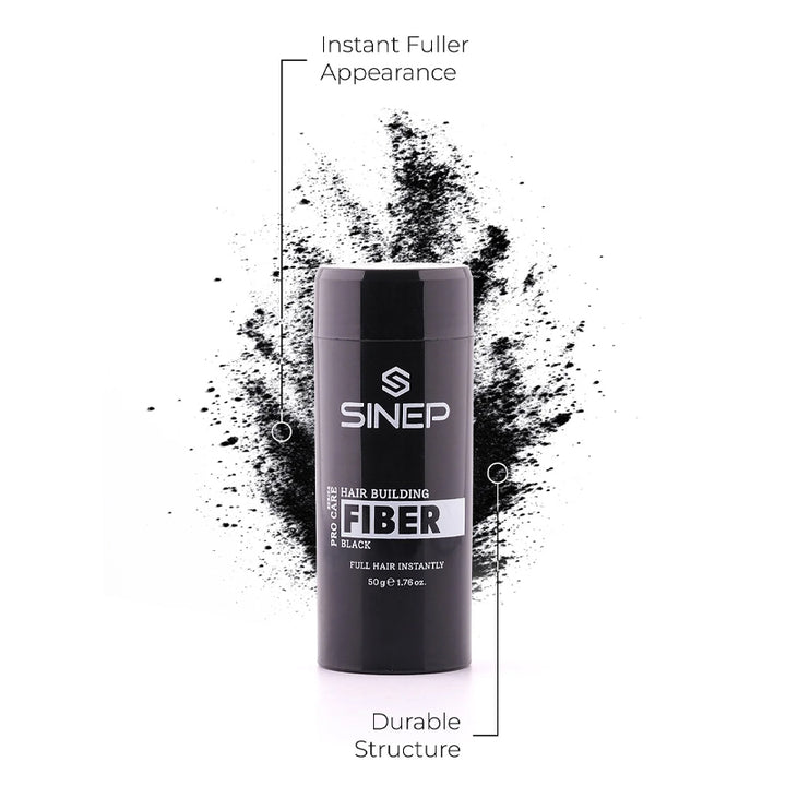 SINEP Hair Building Fiber Black 50g