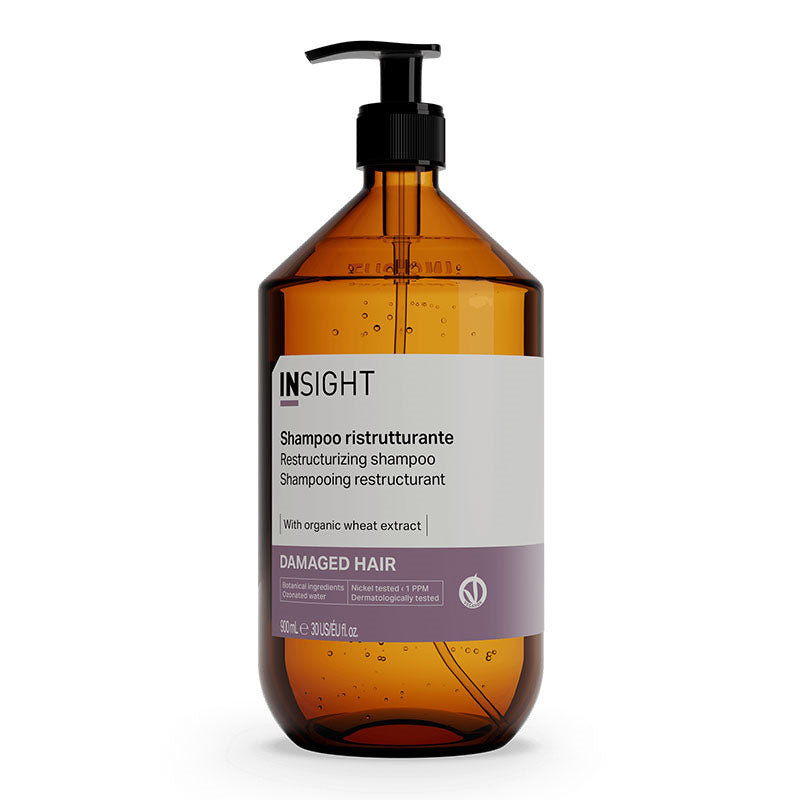 INSIGHT Damaged Hair Shampoo Ristrutturante 900ml