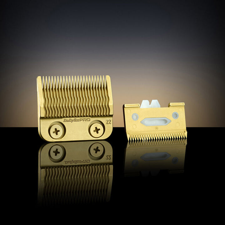 BABYLISS Pro Testina Titanium Mim Fade Blades Gold FX8022GE