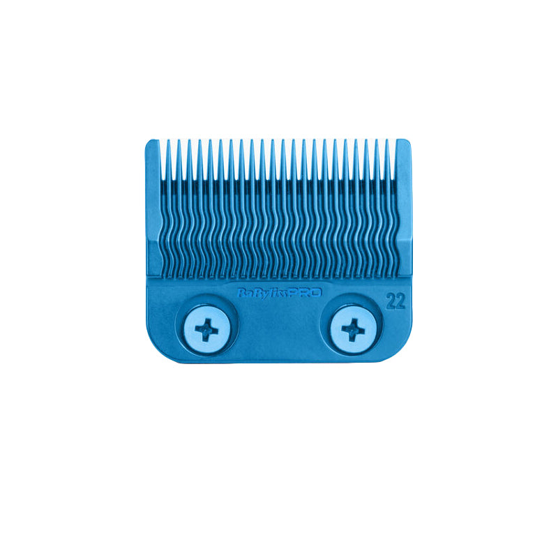 BABYLISS Pro Testina Titanium Mim Fade Blades Blue FX8022BLE