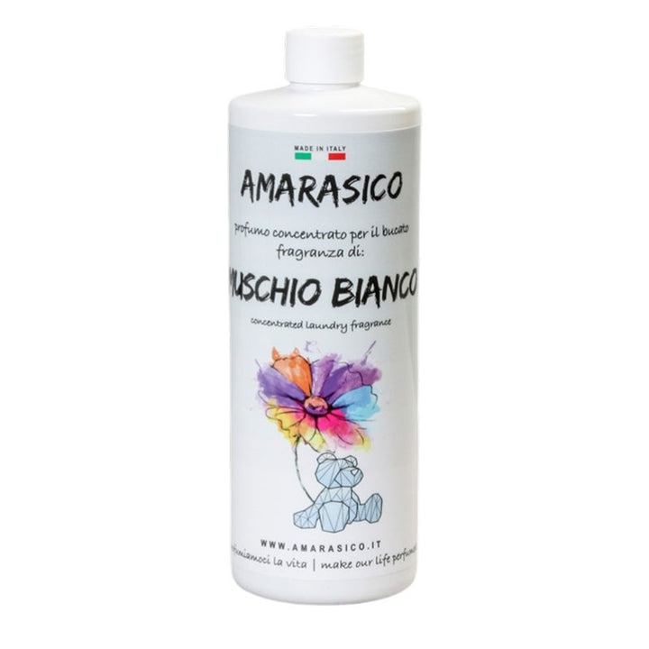 AMARASICO Essenza Per Il Bucato Muschio Bianco 500ml