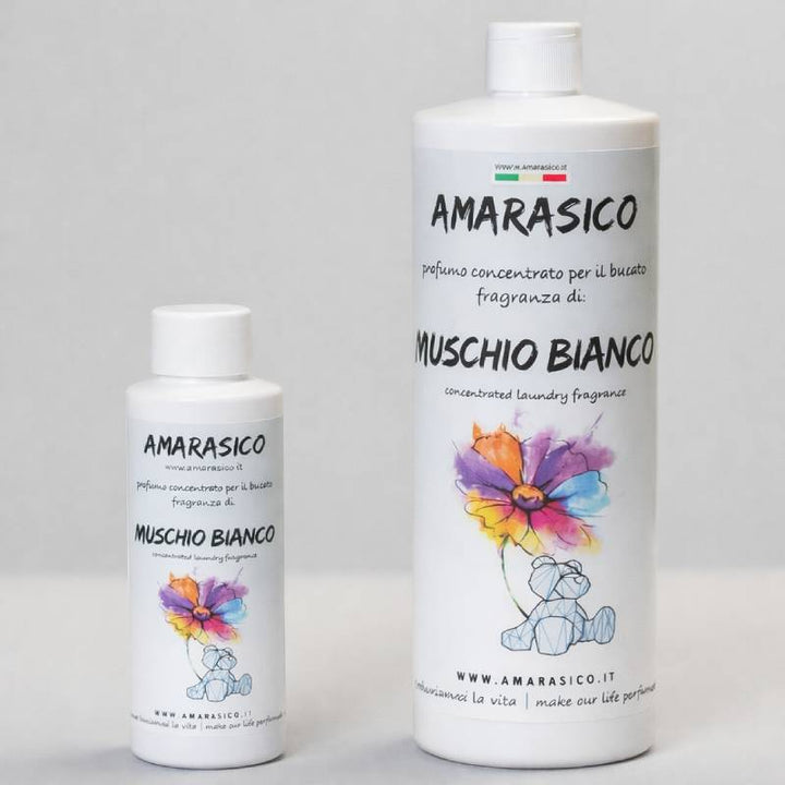 AMARASICO Essenza Per Il Bucato Muschio Bianco 100ml