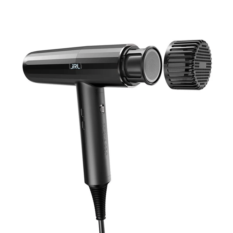 JRL PROFESSIONAL Onyx Forte Pro Asciugacapelli Professionale Black