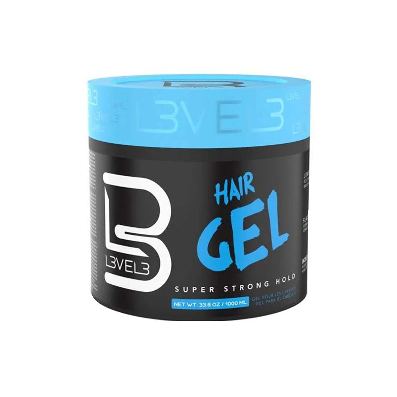 L3VEL3 Hair Styling Gel Super Strong Hold 500ml