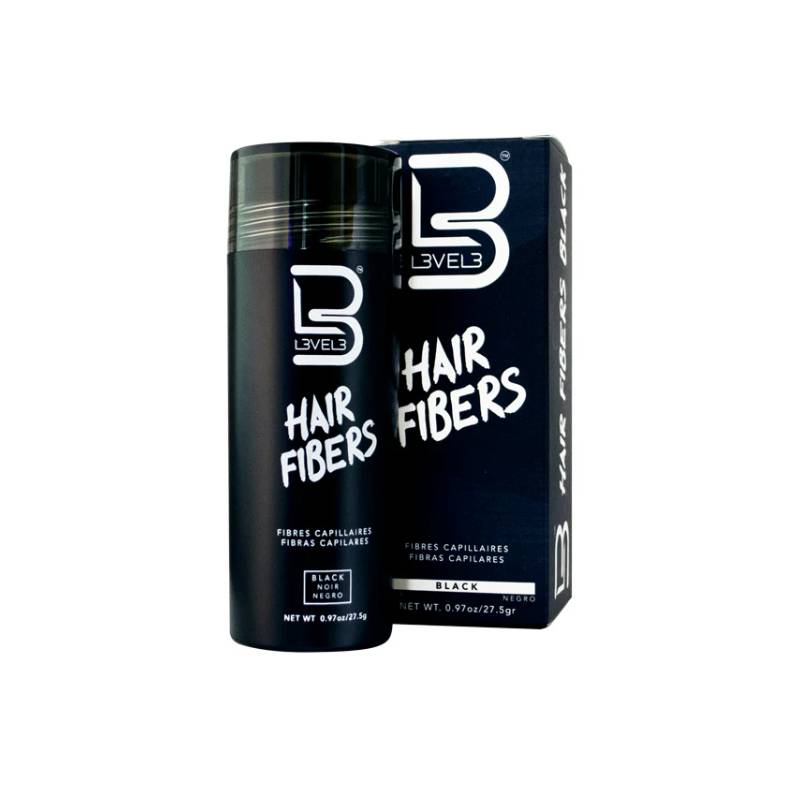L3VEL3 Hair Fibers Black 27.5gr