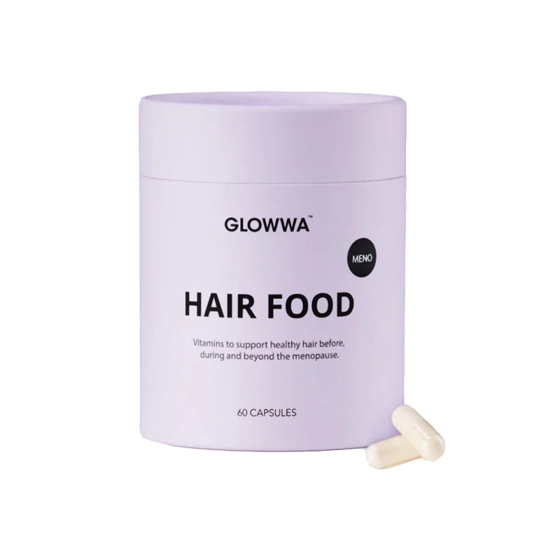 GLOWWA Hair Food Meno Integratore Per Capelli 60 Capsule