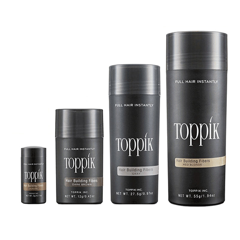 TOPPIK Fibre Capillari Densificanti Di Cheratina Naturale LIGHT BROWN 12g