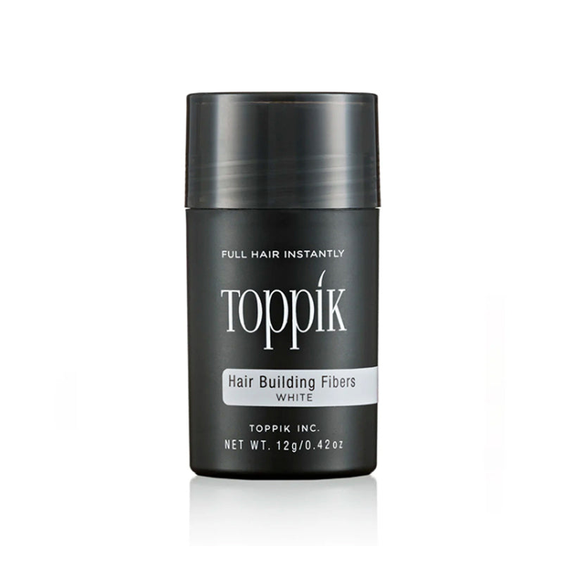 TOPPIK Fibre Capillari Densificanti Di Cheratina Naturale WHITE 12g