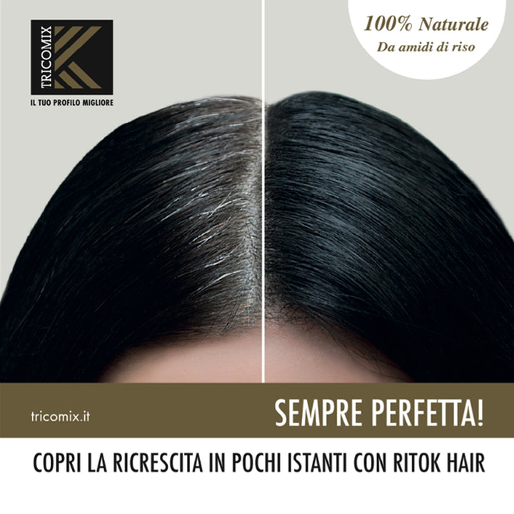 TRICOMIX Ritok Hair Ritocco Ricrescita CASTANO CHIARO 3g