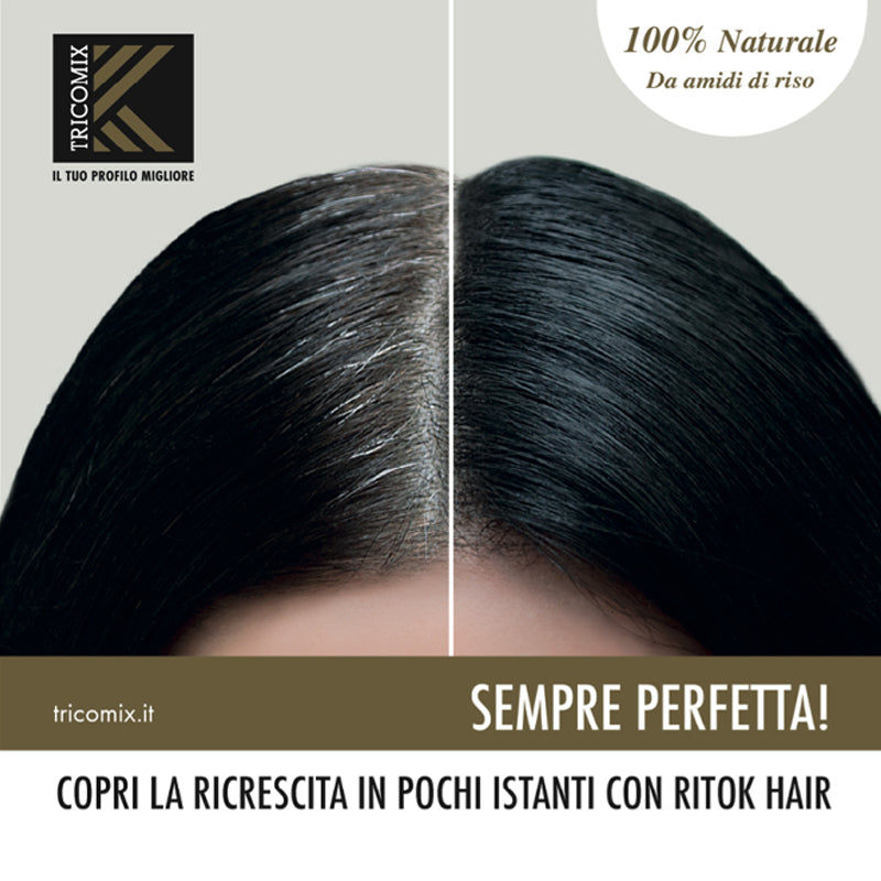 TRICOMIX Ritok Hair Ritocco Ricrescita NERO 3g