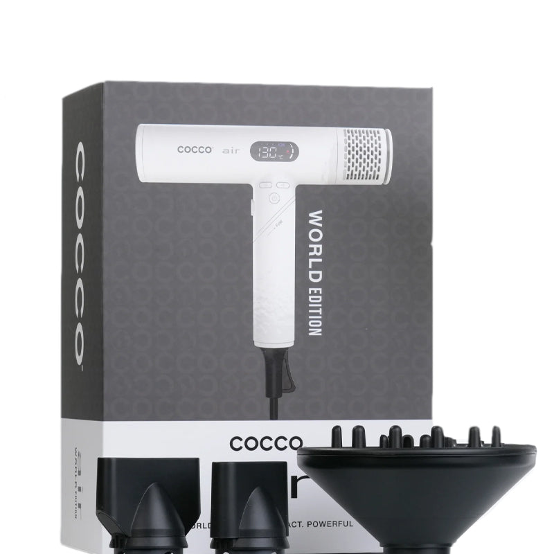 COCCO Hair Dryer Asciugacapelli Professionale Bianco