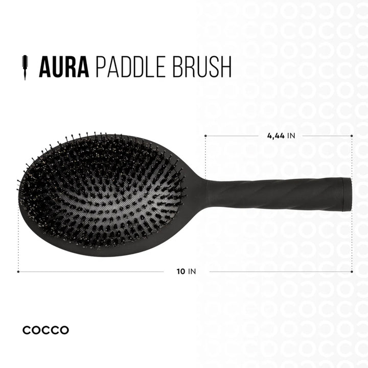 COCCO Set Aura Tri-Lon Technology Brush 4pz Rosso