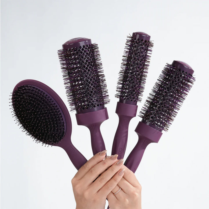 COCCO Set Aura Tri-Lon Technology Brush 4pz Viola