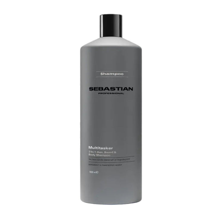 SEBASTIAN Multi-tasker 3-In-1 Hair Beard Body Shampoo 1000ml