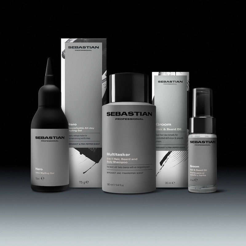 SEBASTIAN Multi-tasker 3-In-1 Hair Beard Body Shampoo 1000ml