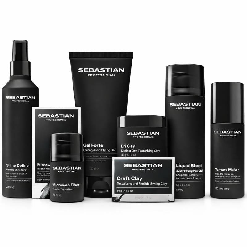 SEBASTIAN Liquid Steel Superstrong Hair Gel 140ml